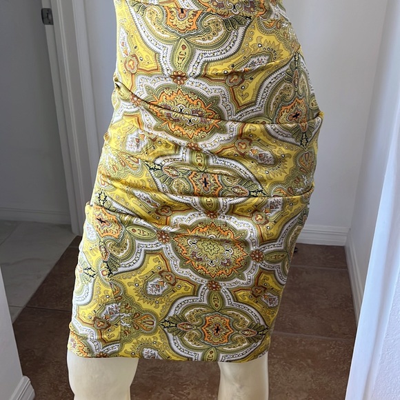 Beautiful Vintage Nicole Miller Collection Silk Blend Dress - Picture 3 of 5